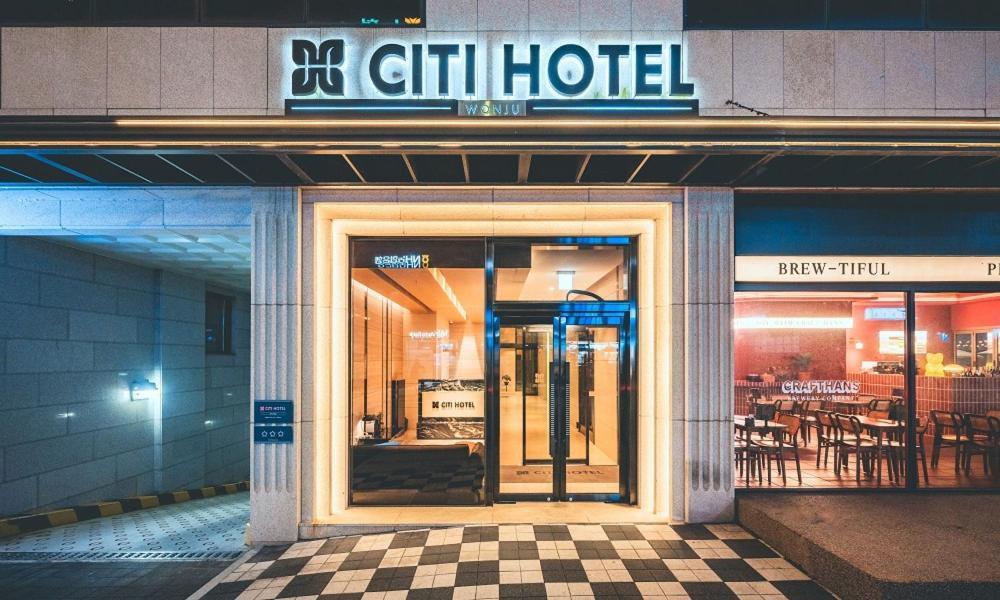 Wonju City Hotel Hyeoksin Dış mekan fotoğraf